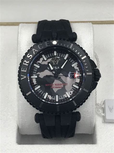 camouflage mens versace